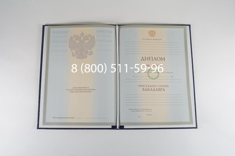 Диплом бакалавра 2003-2009 годов в Тамбове