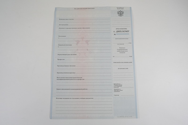 Диплом о начальном образовании 2007-2009 годов в Тамбове Диплом о начальном образовании 2007-2009 годов в Тамбове