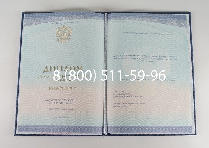 Диплом о среднем образовании (Спецбланк) 2014-2024 года в Тамбове